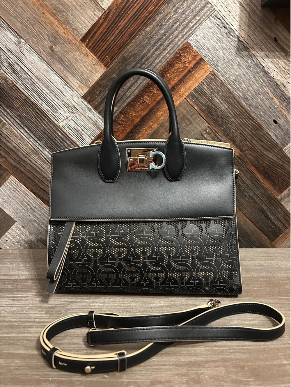 Salvatore Ferragamo Studio Tote Bag